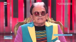 Malgioglio polemico: da "Passame er sale" a "Passame la banana" - La vita in diretta 08/02/2018