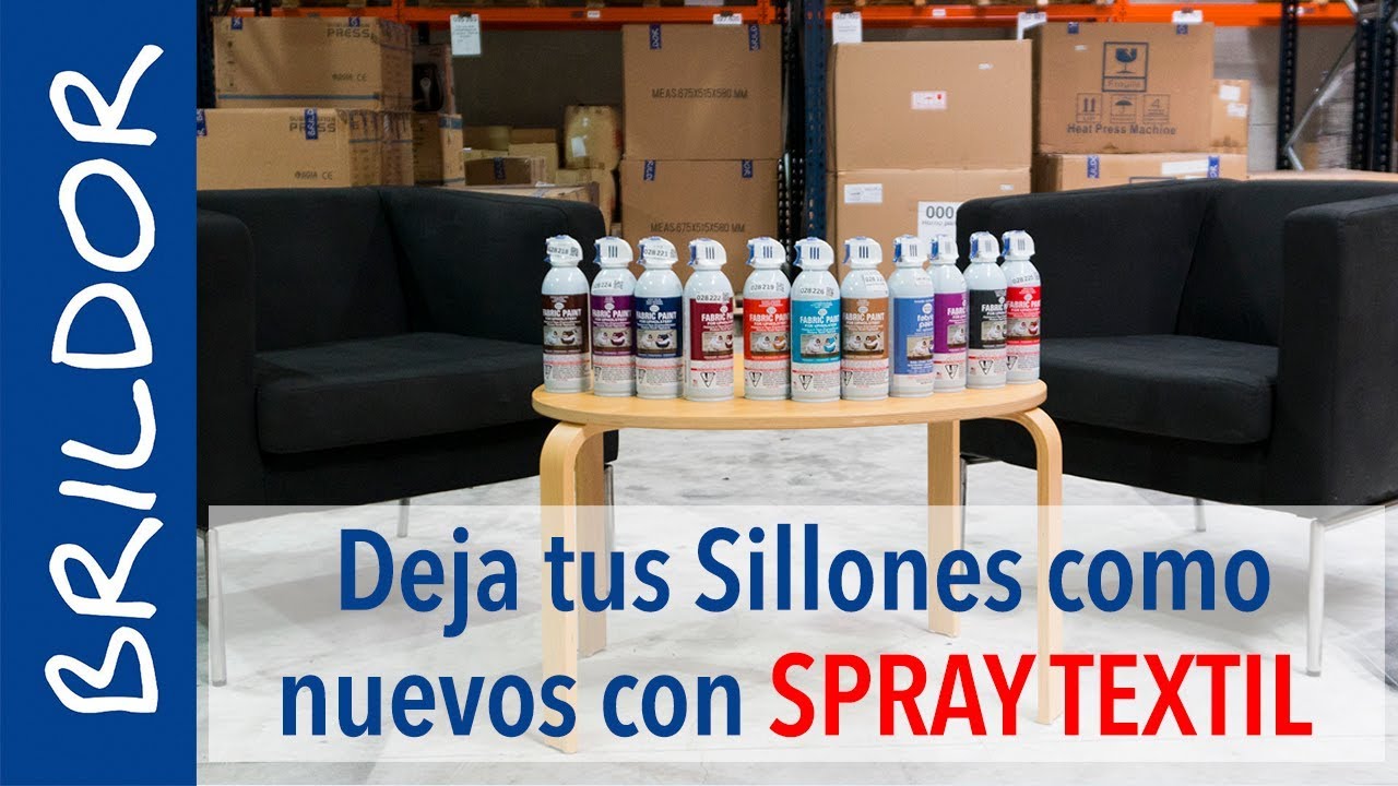 Cómo renovar tus Sillones viejos de IKEA con PINTURA TEXTIL en SPRAY