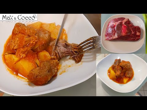 SPEZZATINO di MANZO MORBIDISSIMO con PATATE - Come ottenere un CARNE SUPER MORBIDA
