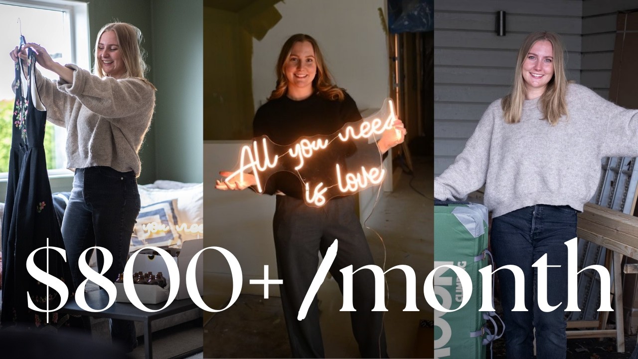 5 EASY side hustle ideas that I KNOW works