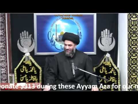 15th Night of Safar 1438/2016 - Maulana Syed Ali Raza Rizvi