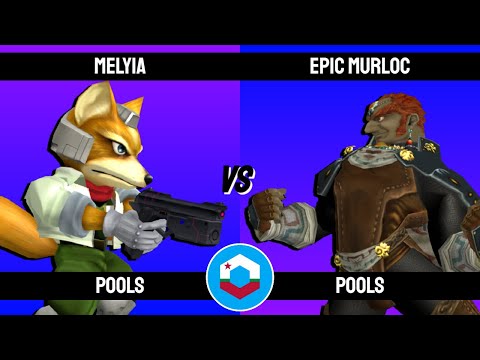 SoCal Melee Arcadian 2022 - Melyia (Fox) vs. Epic Murloc (Ganondorf) - SSBM - Pools