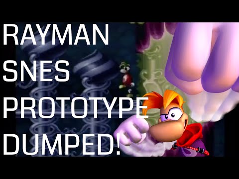 RAYMAN SNES PROTOTYPE FOUND! Gameplay Working Hardware