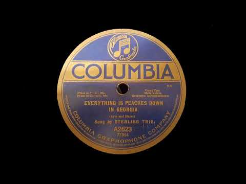 Sterling Trio: Everything Is Peaches Down in Georgia (1918)