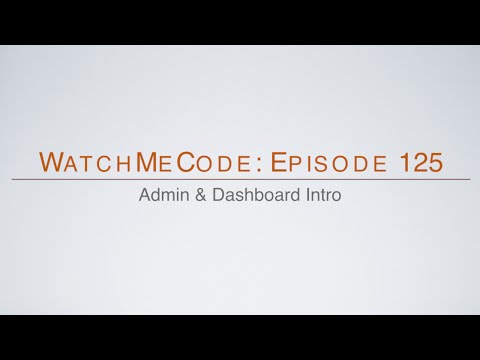 Node Express - Intro to Creating an Admin and Dashboard