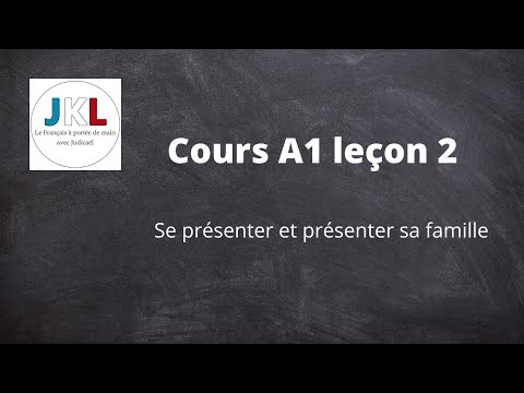 JKL - Course A1 Lesson 2 - Introducing yourself and someone else