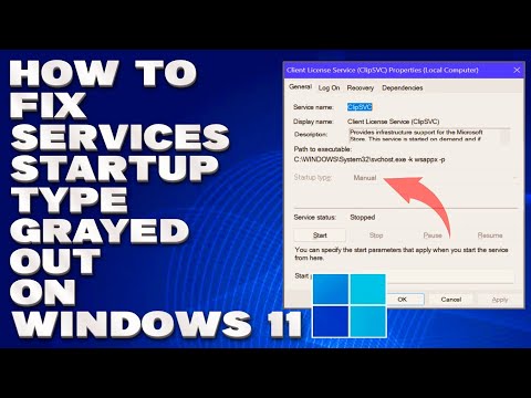 How To Fix Services Startup Type Grayed Out on Windows 10/11 [Solution]