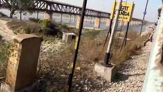 preview picture of video 'Ganga Bridge & skipping PHAPHAMAU JN. || YPR~LKO SF. EXPRESS jaurney upto ~ PHAPHAMAU {PFM}'