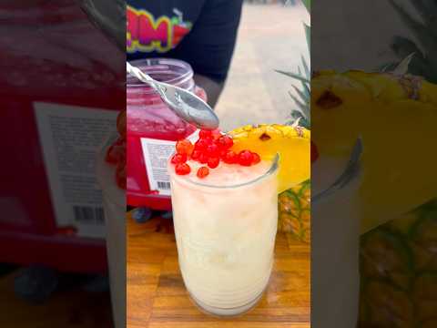 Piña colada 100% cartagenera #facil #receta #sencillamente #parati #tutorial #facilyrapido #recipe