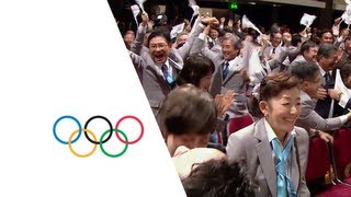 Announcement of the host city for the Games of the XXXII Olympiad in 2020