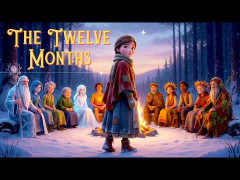 The Twelve Months | Kindness vs Greed Story | Classic Fairy Tale Movie