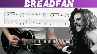 METALLICA - BREADFAN (Guitar cover with TAB | Lesson)