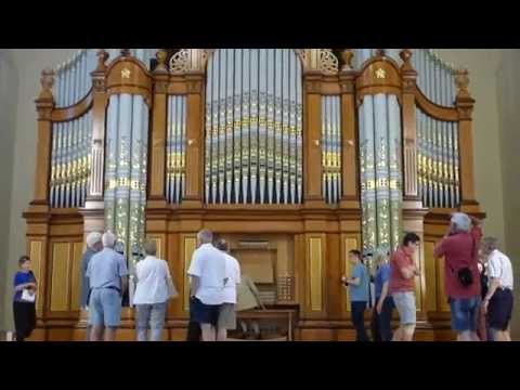 Demonstration 2 of Hill and Sons pipe organ Tanunda, Barossa Valley, South Australia
