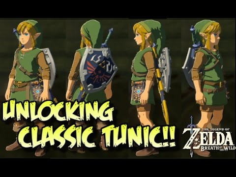 HOW TO UNLOCK CLASSIC TUNIC IN BREATH OF THE WILD