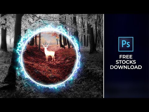 Deer of Sun Photoshop Manipulation Photoshop CC Tutorials