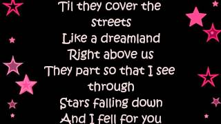 Stars Falling Down Lyrics- Kina Grannis
