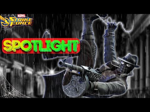 Now you can Appreciate the Animations | Spider-Man Noir Spotlight - Marvel Strike Force