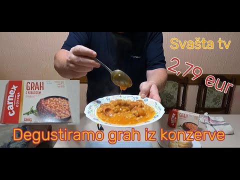 Gotova jela - Carnex Grah iz konzerve - kupiti ili ne ?