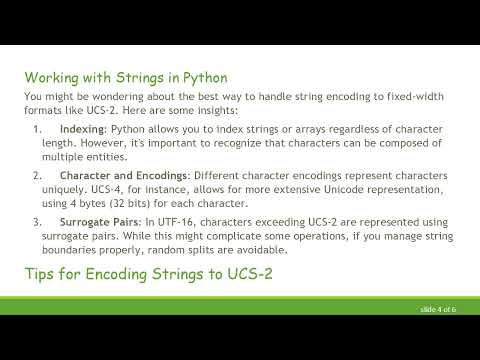 How to Encode a String to Fixed-Width UCS-2 in Python