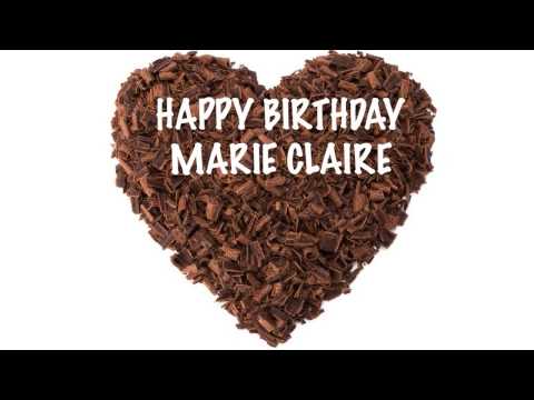 MarieClaire   Chocolate - Happy Birthday