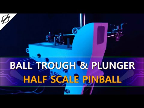 Ball Trough and Auto-Plunger | Half Scale Pinball