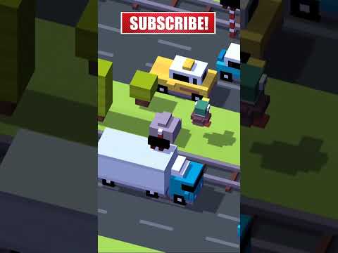 Crossy Road Crossing The Road & Rivers Part 2 #Shorts