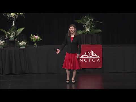 2018 NCFCA Impromptu Champion