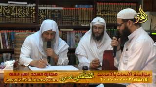 مناقشة الأبحاث والأحاديث بمكتبة مسجد أهل السنة بمنية سمنود 03 05 2017 3