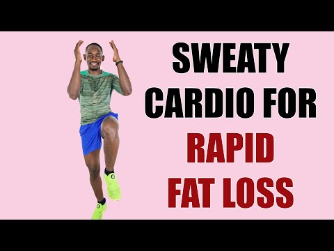 45 Minute Intense Running Workout at Home for Slimming 400 Calories