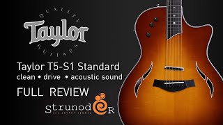 Video thumbnail for Струнодер 3.0 - Taylor T5-S1 Standard by volksemen2