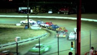preview picture of video 'El Paso County Speedway Stock Car Main 7-2-11'