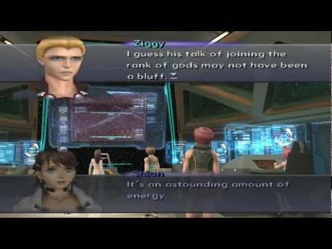 Xenosaga III HD Cutscene 254 - True Form of the Ark (Elsa Bridge) - JAPANESE - SWIMSUIT MODE