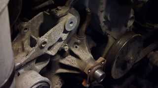 WATER PUMP REMOVAL  ASTRO VAN (long vid)