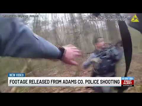 Footage released from Adams Co. police shooting