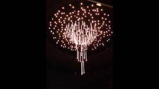 Dallas Operahouse Chandellier Raising viewed for first time by Philip Glass