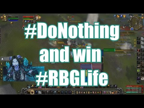 WoW Legion 7.2 RBG - Elem sham - How to be afk around map and get a nice win. #RBGLIFE