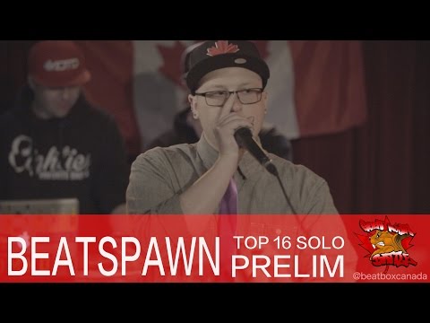 Beatspawn - GNB 2016 - Solo Beatbox Prelim
