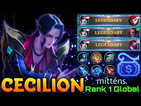 Legendary Play Cecilion 85% Win Rate! - Top 1 Global Cecilion by mitténs. - Mobile Legends