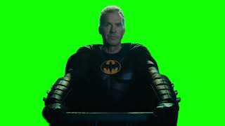 Michael Keaton Batman "let's get nuts" green screen