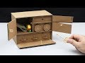 3 Level Safe Lock DIY From Cardboard