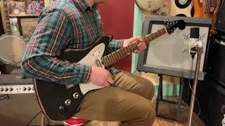 Video thumbnail for 1960s Teisco electric bass/baritone guitar conversion by Jake Wildwood & Co