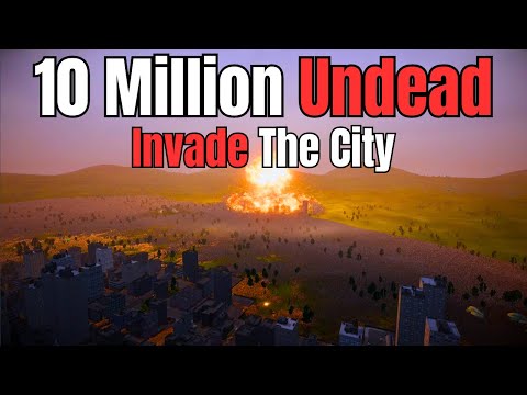 Apocalyptic Chaos - 10 Million Zombies Overrun the City - Ultimate Epic Battle Simulator 2