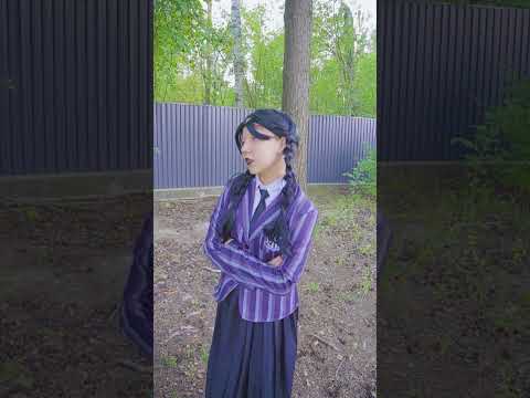 Serbian Lady vs Wednesday Addams! #wednesday #serbianlady #memes