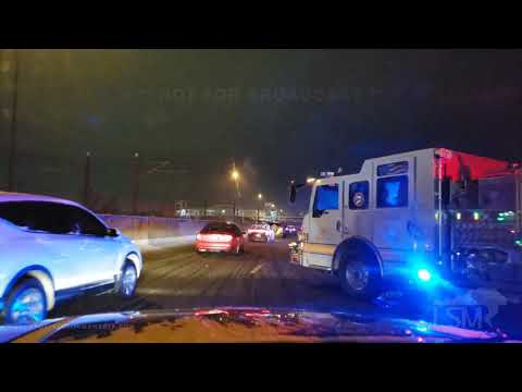 11-29-19 Aurora Co-Snow Squall-4" Hr Snowfall Rates-Accidents-Car Stuck-White Out