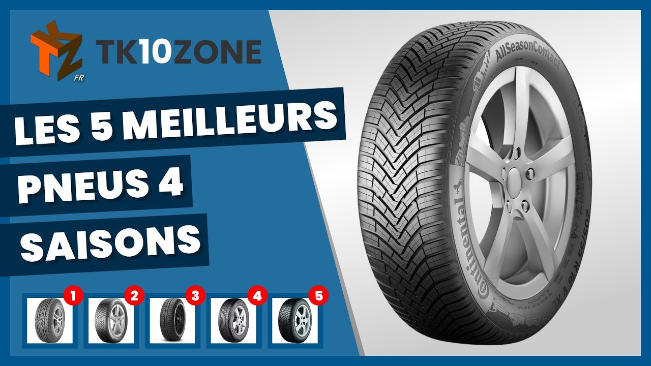 Les 5 meilleurs pneus 4 saisons