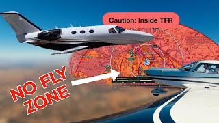 Avoiding the PRESIDENTIAL TFR to get to our First FLYING MONKEY MEETUP