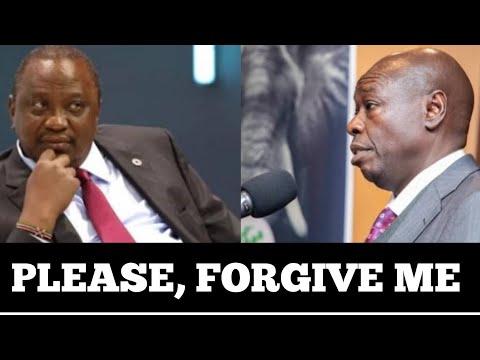 PLEASE FORGIVE ME, Rigathi now begs Uhuru as he Opens a wide war with Ruto