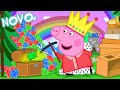 Peppa Pig Português Brasil A RAINHA DO CASTELO NOVO Contos Da Peppa Pig