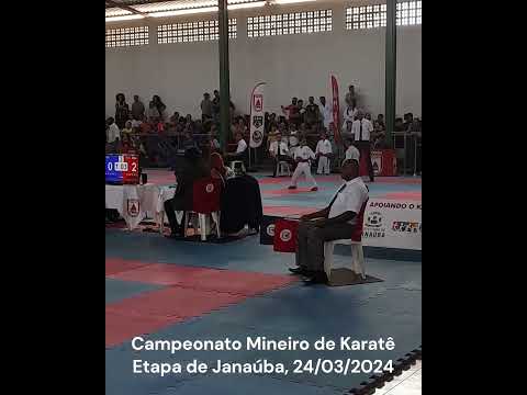 Campeonato Mineiro de Karatê 2024 é realizado em Janaúba: Federação Mineira e Prefeitura de Janaúba