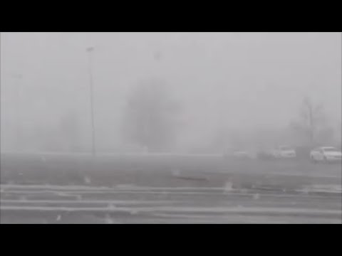 Spring Snow in Butler Pennsylvania